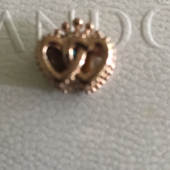 Pandora Rose Tone Regal Heart brand New - Picture 3 of 3